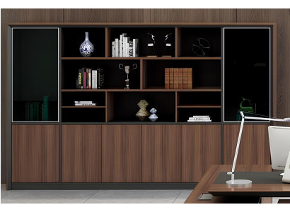 Büro Akten Regal Schrank Holz Regale Schränke Office Einrichtung Kanzlei