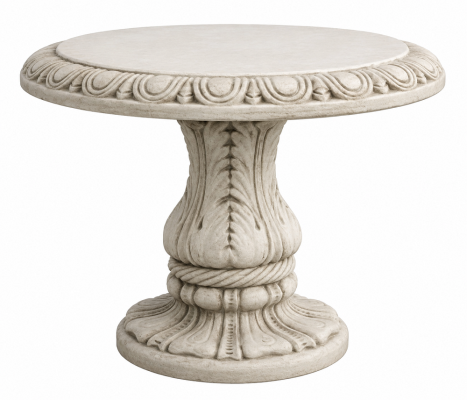 Stein Tisch Terrasse Garten Deko Möbel Edles Antik Stil Design Tische