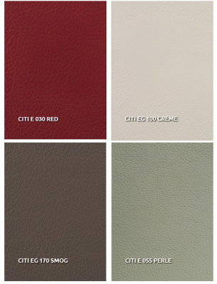 Moderní designové křeslo z 100% italské hnědé kůže do obývacího pokoje