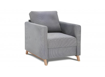 Designový křeslo Club Lounge čalouněné 1-místné relaxační otočné TV nové