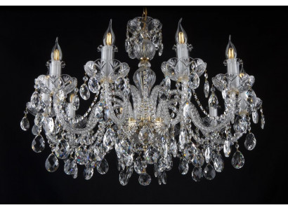 Kron żyrandol lampa sufitowa kryształowa klasyczna