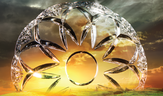 Lampa stołowa lampa żyrandol kryształowa lampa niebieska