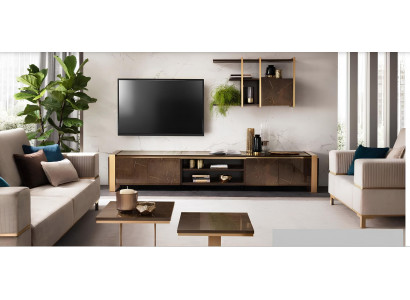 Sada pohovek 3+1+1 moderní čalouněné křesla