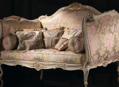 Designová pohovka pro 4 osoby, křeslo, 4er sametová tkanina, klasický nábytek