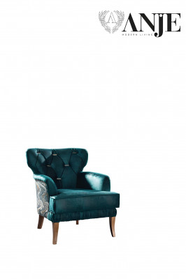 Luxusní Garnitur pohovky a křesla do pohodlného Wohnzimmer Zimmer v moderním materiálu