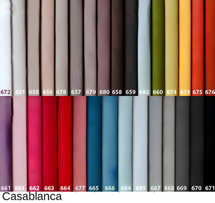 Černá kožená pohovka s moderním designem