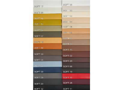 Elegantní postel z tkaniny a dřeva s moderním designem