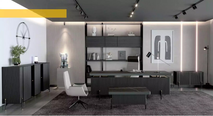 Designové psací stoly kancelářský Möbel z masivního dřeva