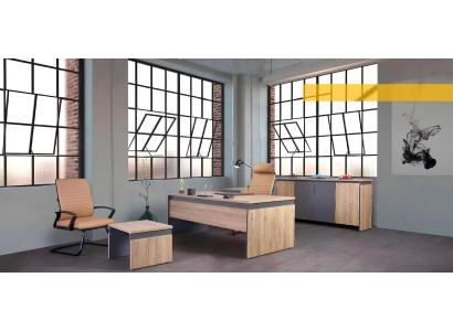 Konferenční stolek, boční stůl, kancelář, pracovní Zimmer, design, hnědý