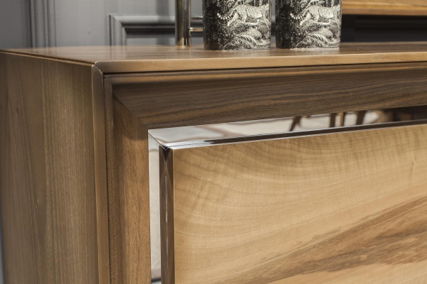 Mobilní nábytek + Hnědé zrcadlo se skladovacím prostorem Snadné použití Nové