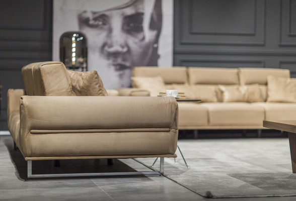 Relaxační křeslo do obývacího pokoje, jednoosobové křeslo, klubová křesla