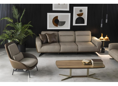 Velký a útulný rohový gauč 260cm Tkanina Wohnzimmer