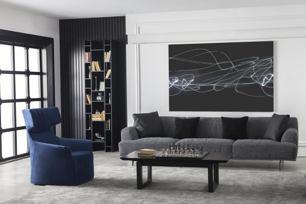 Luxusní moderní křeslo pro jednu osobu