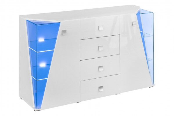 Sada nábytku do obývacího pokoje 5 dílná Komoda Luxusní TV stojan Moderní design obývacího pokoje