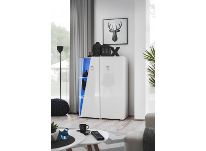 Moderní vitrína do obývacího pokoje, luxusní design, nový nábytek