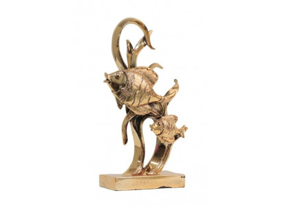 Design figura podwójnej ryby statua rzeźby dekoracyjne 30 cm nowa