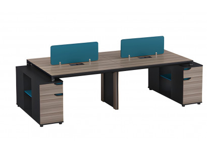 Kancelářský stůl Team Multipeople Společný stůl