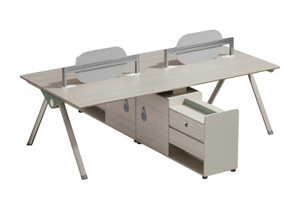 Pracovní stůl Team pro skupiny 240x240cm