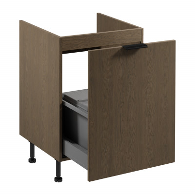 Systém sběru odpadu skříňka pod pracovní deskou s košem skříňky ze dřeva