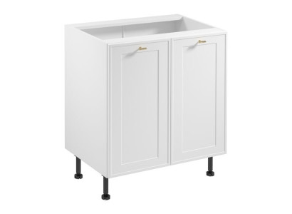 Mobilní stůl pod dřez s policí a dvojitými dveřmi