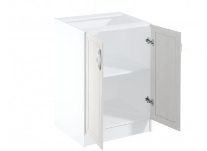 Mobilní základna s policí a dvojitými dveřmi