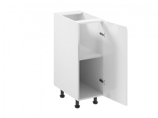 Lesklá kuchyňská skříňka