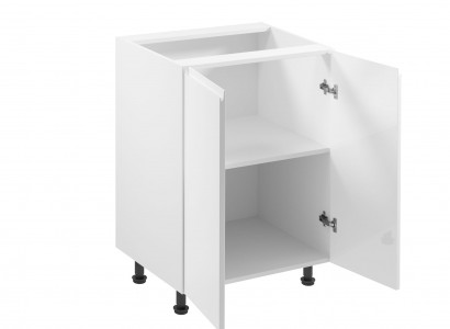 Mobilní kuchyně se zrcadlovými dveřmi