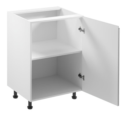 Mobilní kuchyňská základna s lesklou deskou