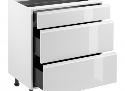 Mobilní kuchyňský stůl se zásuvkami