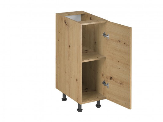 Mobilní podložková kuchyňská skříňka béžová