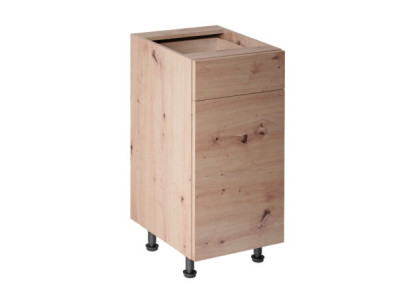 Skříňka s šuplíky a policemi pod pracovní deskou do kuchyně