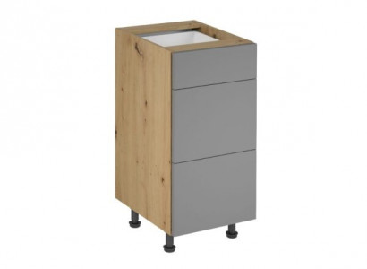 Komoda s šuplíky do kuchyně 3 šuplíky