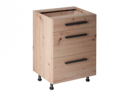 Mobilní dřevěná skříňka se zásuvkami