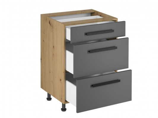 Komoda se 3 zásuvkami do kuchyně