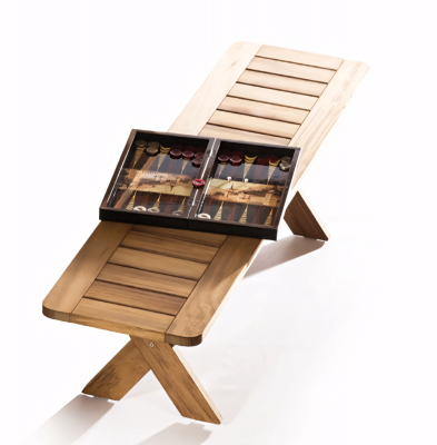 Bank Schönheit und Funktionalität in einem Detail