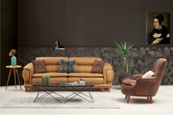 Sofagarnitur Sofa Garnitur Komplette Couchgarnitur 3+3+1 Sitzer Sessel