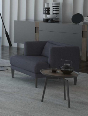 Graues Polstergruppenset Couchensemble Sofaeinrichtung Luxus Möbel Neu