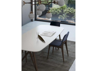 Walnuss Natur Küchentisch Esszimmermöbel Moderner Stil Luxus Möbel Tisch