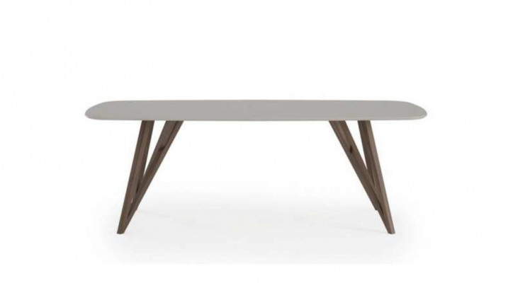 Walnuss Natur Küchentisch Esszimmermöbel Moderner Stil Luxus Möbel Tisch