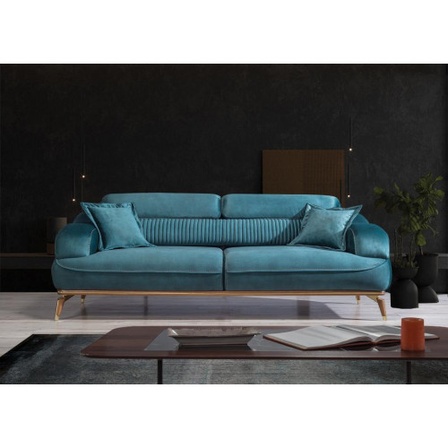 Dreisitzer Sofa 3 Sitzer Couches Sofas Luxus Gepolsterte Couch Textil