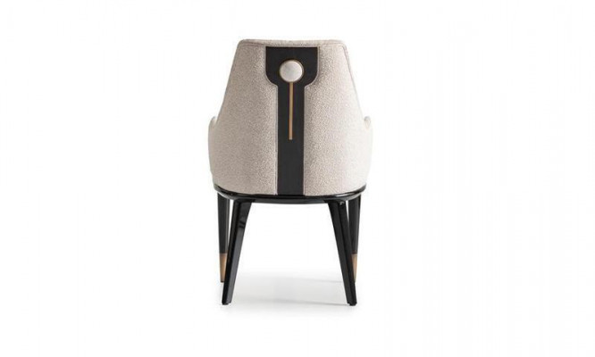 Essecke Esszimmer Essgruppe Luxus Esstisch Stühle Beige Holz Set 9tlg