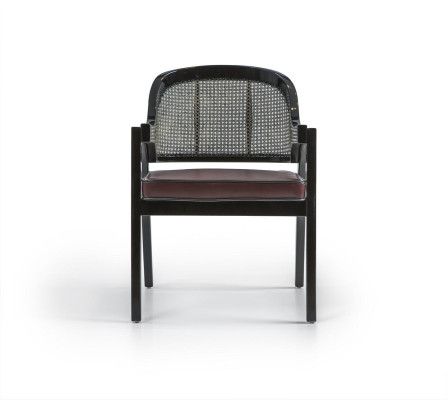 Schwarz Holzstuhl Design Esszimmer Armlehnstuhl Neu Einrichtung Stuhl