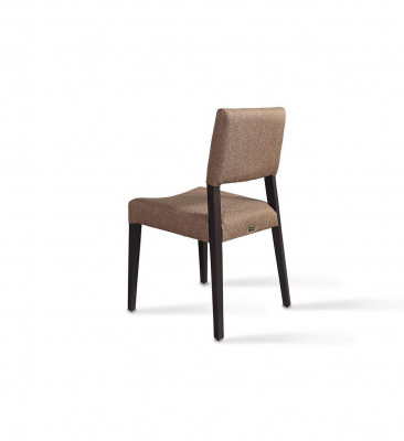 Designer Stuhl Polster Stoff Luxus Einrichtung Stühle Esszimmer Möbel