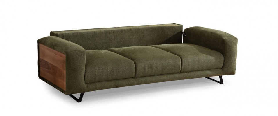 Modernes Grünes Polstersofa Wohnzimmer Designer Anrichte Luxus Anrichte