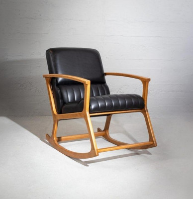 Modern Schaukelstühle Schwarz Farbe Perfekte Möbel für Wohnzimmer neu
