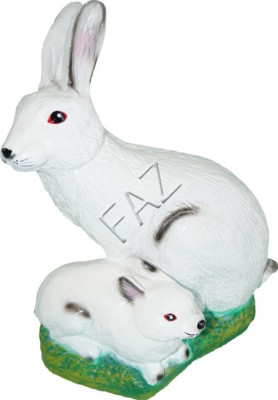 Design Hase Figur Garten Statue Skulptur Figuren Skulpturen Dekoration Neu c648