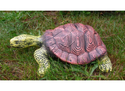 Design Schildkröte Figur Statue Skulptur Figuren Skulpturen Garten Deko Neu