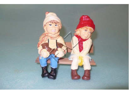 Design Jungs Figur Statue Skulptur Figuren Skulpturen Dekoration Deko b360 neu