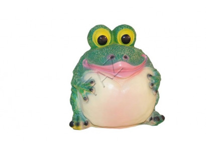 Design Frosch Figur Garten Statue Skulptur Figuren Skulpturen Dekoration Neu