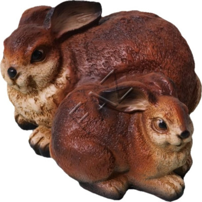 Design Hase  Figur Garten Statue Skulptur Figuren Skulpturen Dekoration Neu c592